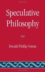 Speculative Philosophy