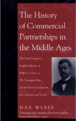 The History of Commercial Partnerships in the Middle Ages