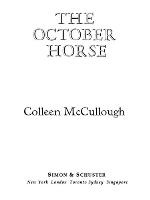 The October Horse: A Novel of Caesar and Cleopatra