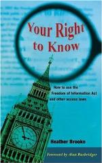 Your Right to Know