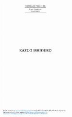 Kazuo Ishiguro