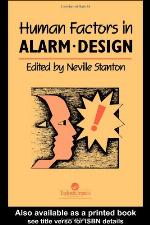 Human Factors in Alarm Design