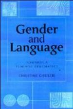 Gender and Language