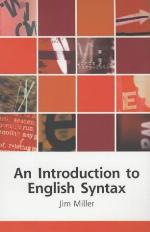 An Introduction to English Syntax