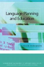 Language Planning and Education