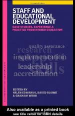 Staff and Educational Development