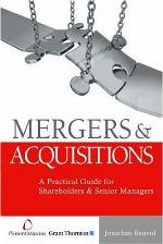 Mergers and Acquisitions