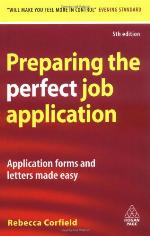 Preparing the Perfect Job Application