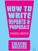 How to Write Reports and Proposals
