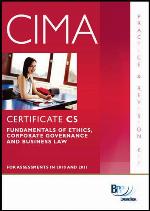 CIMA - C05 Fundamentals of Ethics, Corporate Governance and Business Law