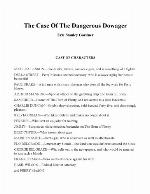 The case of the dangerous dowager