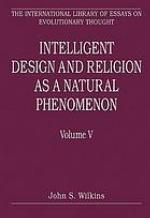 Intelligent Design and Religion as a Natural Phenomenon