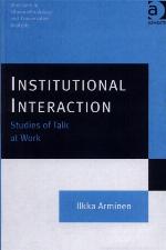 Institutional Interaction