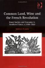 Common Land, Wine and the French Revolution