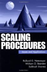 Scaling Procedures