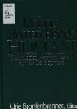 Making Human Beings Human
