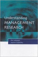 Understanding Management Research