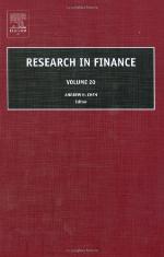 Research in Finance, Volume 20