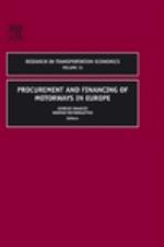 Procurement and Financing of Motorways in Europe, 15