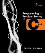 Programming and Problem Solving with C++