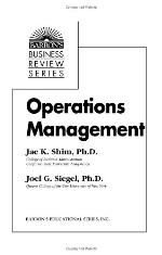 Operations Management