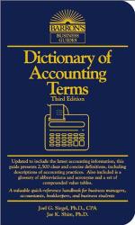 Dictionary of Accounting Terms