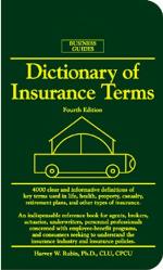 Dictionary of Insurance Terms