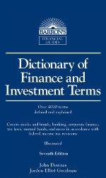 Dictionary of Finance And Investment Terms