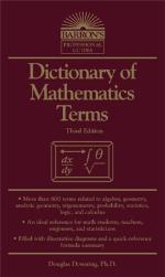 Dictionary of Mathematics Terms