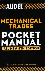 Audel Mechanical Trades Pocket Manual