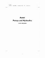 Audel Pumps &amp; Hydraulics