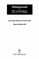 Osteoporosis For Dummies