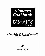 Diabetes Cookbook For Dummies