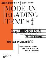 Modern Reading Text in 4/4 For All Instruments
