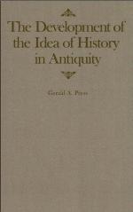 The Development of the Idea of History in Antiquity