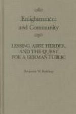 Enlightenment and Community