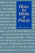 How to Write a Précis