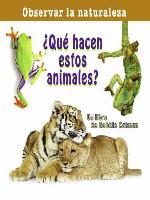 ¿Qué hacen estos animales?