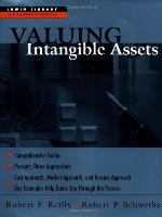 Valuing Intangible Assets