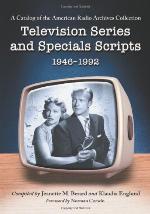 Television Series and Specials Scripts, 1946-1992