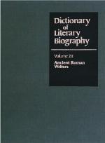 Dictionary of Literary Biography