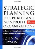 Strategic Planning for Public and Nonprofit Organizations