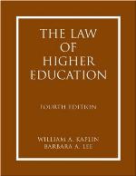 The Law of Higher Education, 2 Volumes