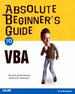 Absolute Beginner's Guide to VBA