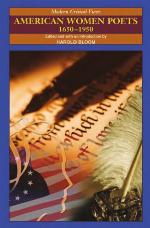 American Women Poets 1650-1950