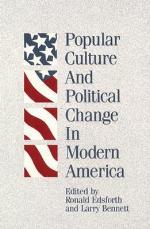 Popular Culture and Political Change in Modern America