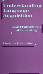 Understanding Language Acquisition
