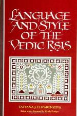 Language and Style of the Vedic Rsis