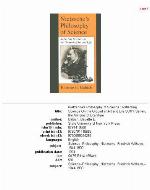 Nietzsche's Philosophy Of Science