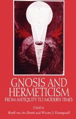 Gnosis and Hermeticism from Antiquity to Modern Times
